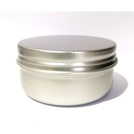 Meliars Frasco Pomadera Aluminio Metal 50 Grs (30 Piezas)