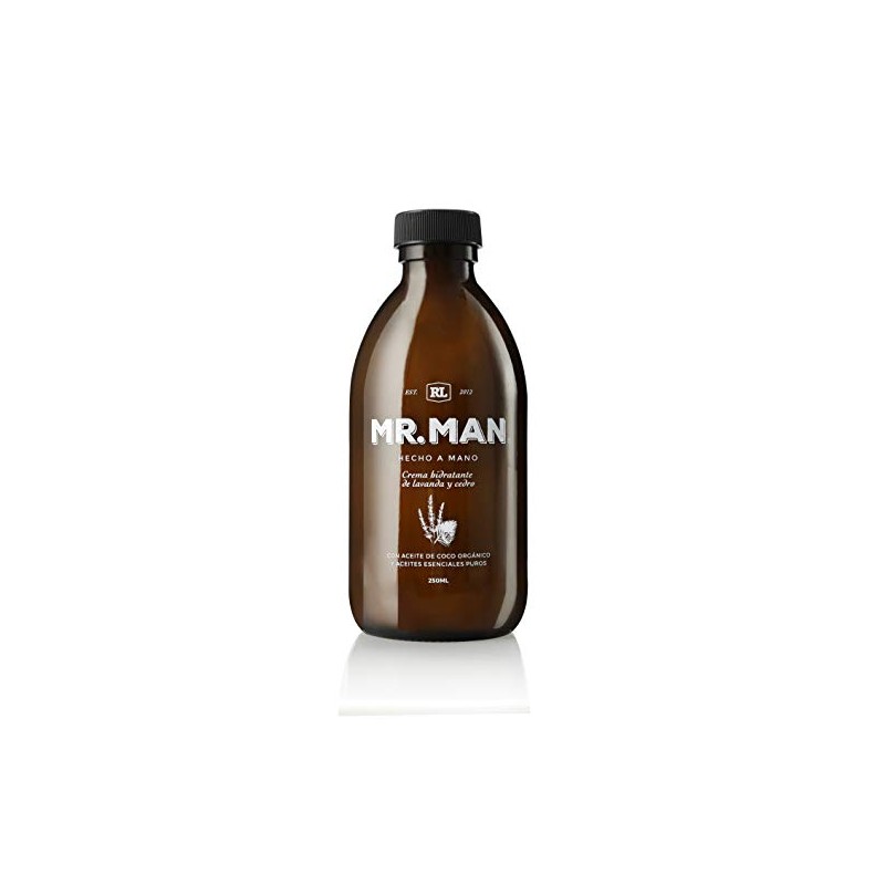 CREMA NATURAL HIDRATANTE CORPORAL MR MAN ORGANICA Humectante natural libre
