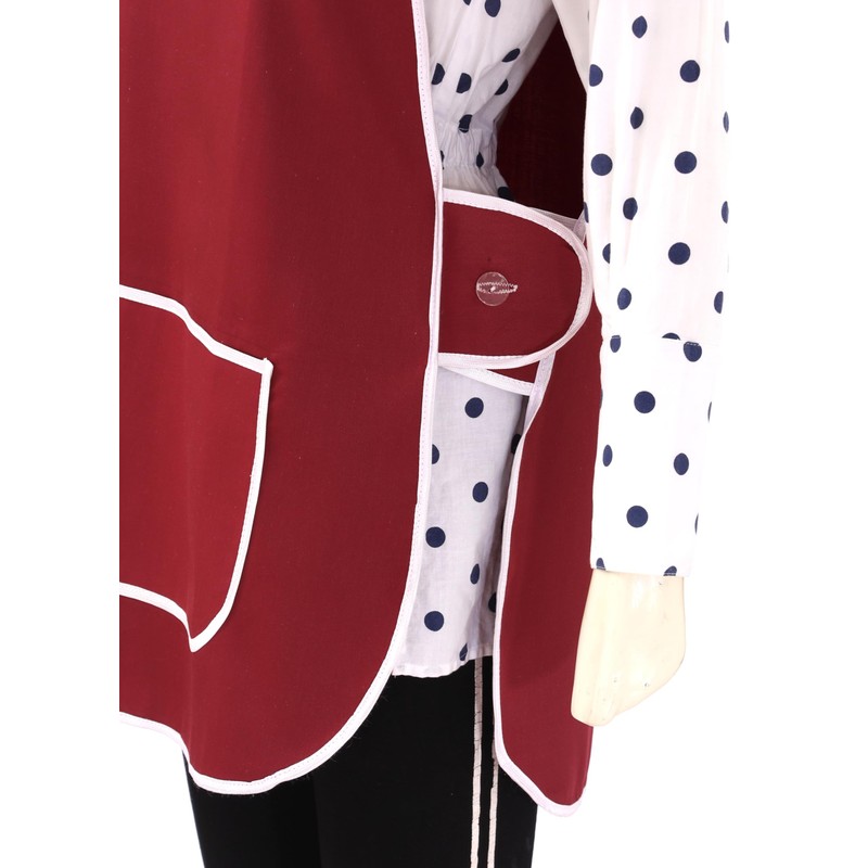 LINEN CLOSET Womens Tabards with Pockets for Men Ladies Cleaning