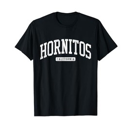 Hornitos California CA JS03 College University Style T-Shirt