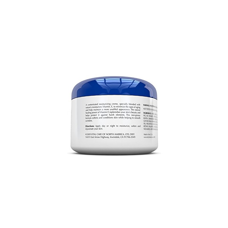 Vitamin E Creme, Vital Care Age Defying Antioxidants, 8 Oz.