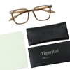 TigerKui blue light blocking glasses (Brown)
