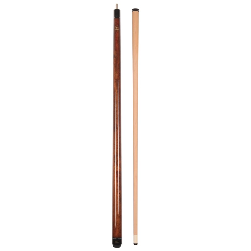 ASKA Pool Cue Stick 58" Wrapless Design, Maple Shaft, 5/16x18