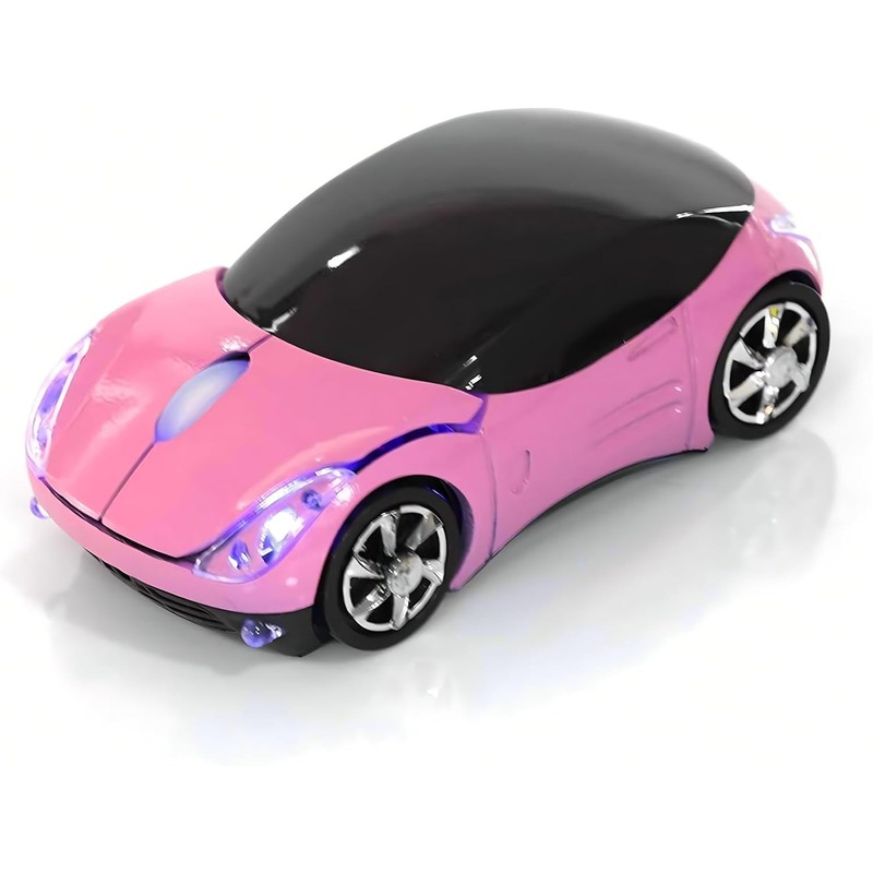 Ratón Inalámbrico Deportivo 2,4 GHz con Forma de Coche -