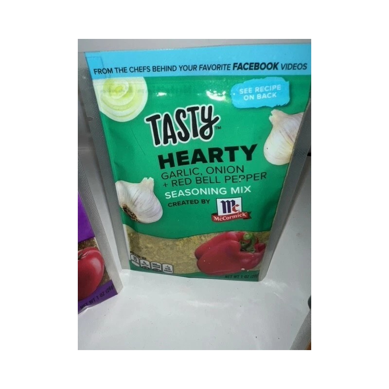 MCCORMICK TASTY 8 PACK VARIETY OF SEASONING MIX 1 OZ