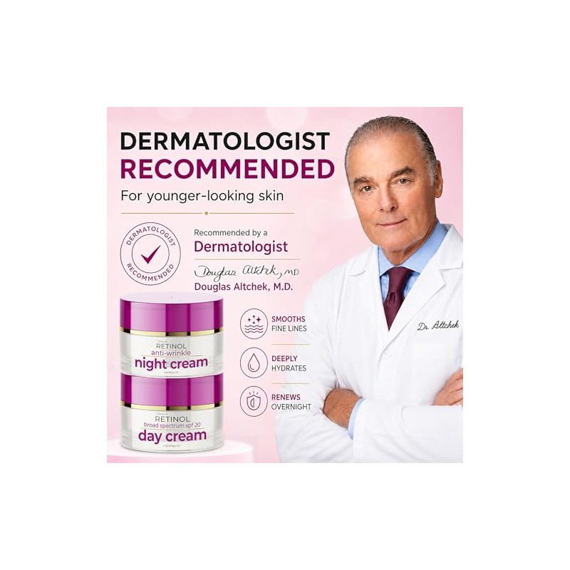 Skincare LdeL Cosmetics Retinol Night Cream, 1.7-Ounce Jar