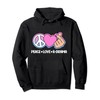 Peace Love K-Drama Korean Drama Lover Kdrama Pullover Hoodie