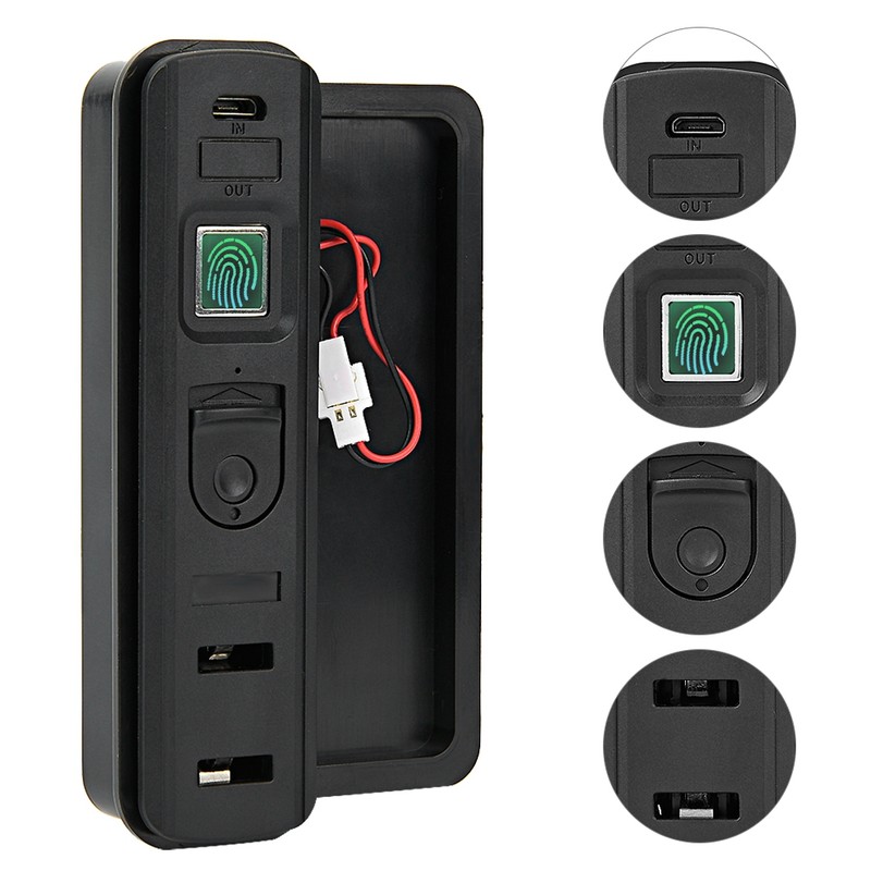 Smart Fingerprint Waterproof Luggage Suitcase Backpack Embedded Lock