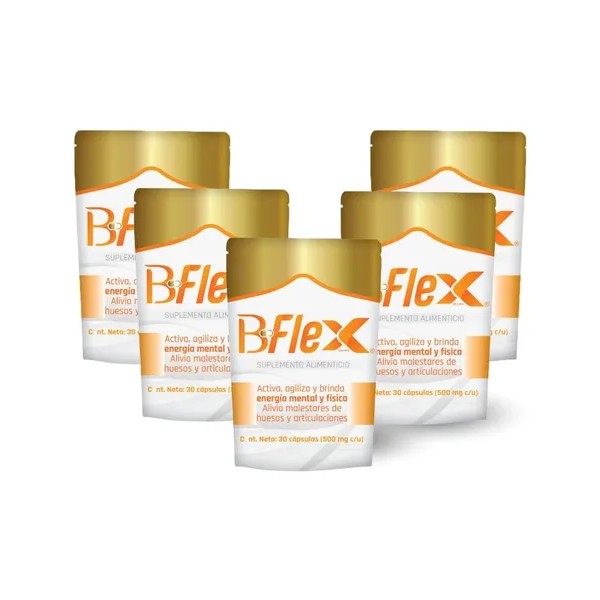 B-flex Ultraadvance 30 Capsulas De 500 Mg C/u Paquete Con