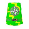 REEFLEXX Reflector Backpack Cover Green Arrow Compass, Size M, for
