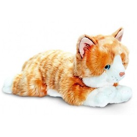 Keel Toys Tabatha Laying Cat Soft Toy 25cm