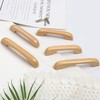 10 Pieces Wooden Drawer Pulls Wooden Handles Wood Cabinet Pulls