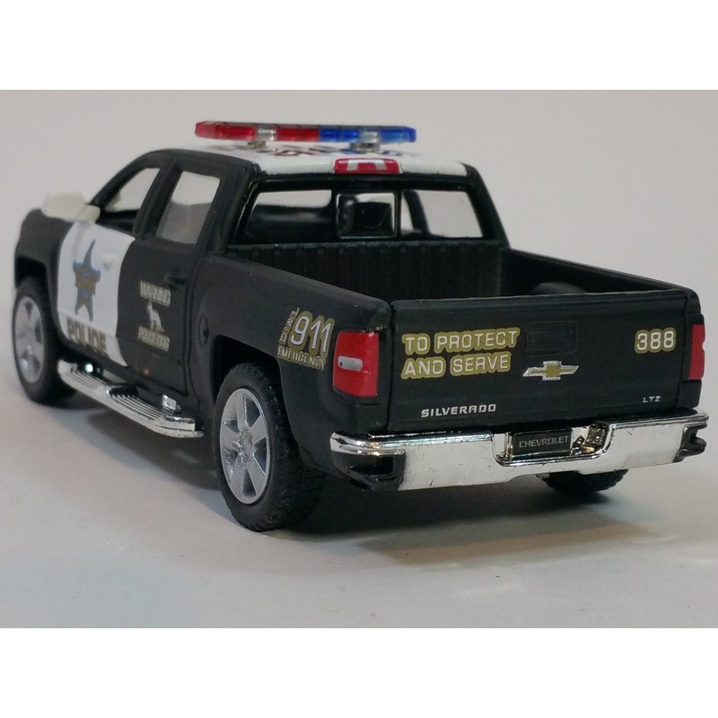 KiNSMART 2014 Chevrolet Silverado LTZ Crew Cab 4x4 1:46 Scale