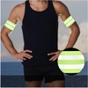 LiJuanWang Reflective Bands, Pack of 4 Bicycle Trouser Clips, Elastic