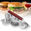 Mini Burger Press, Round Shape Hamburger Press Patty Maker for