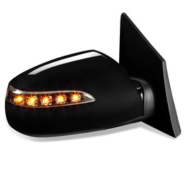 Auto Dynasty HY1321177 OE Style Powered+Turn Signal Passenger/Right Side View Door Mirror Compatible with Hyundai Tucson 10-15