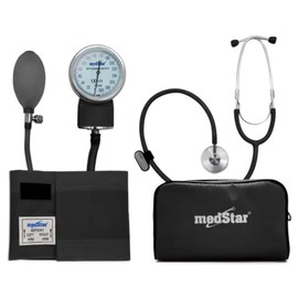Kit Baumanometro y Estetoscopio Simple MedStar