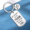 MADHAHEFU Coaches Gifts for Men Thank You Keyring Manager Gift