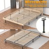 Wlrrcwdttc 2 Pcs Adjustable Height Bed Support Legs 10-17 inch,