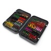 Vkinman 100PCS 20 Colors Fly Fishing Flies Kit, Fly Tying