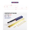 BaiNong Extra long 16.5 inch Valet Rod for Closets Pull