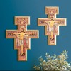 Gerffert Assisi Collection - San Damiano Wooden Crucifix with Hanger,