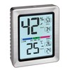TFA Dostmann 30.5047.54 Exacto Digital Thermo-Hygrometer, Highly Accurate with Precision