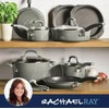 Rachael Ray 15 Piece Hard Enamel Nonstick Pots and Pans