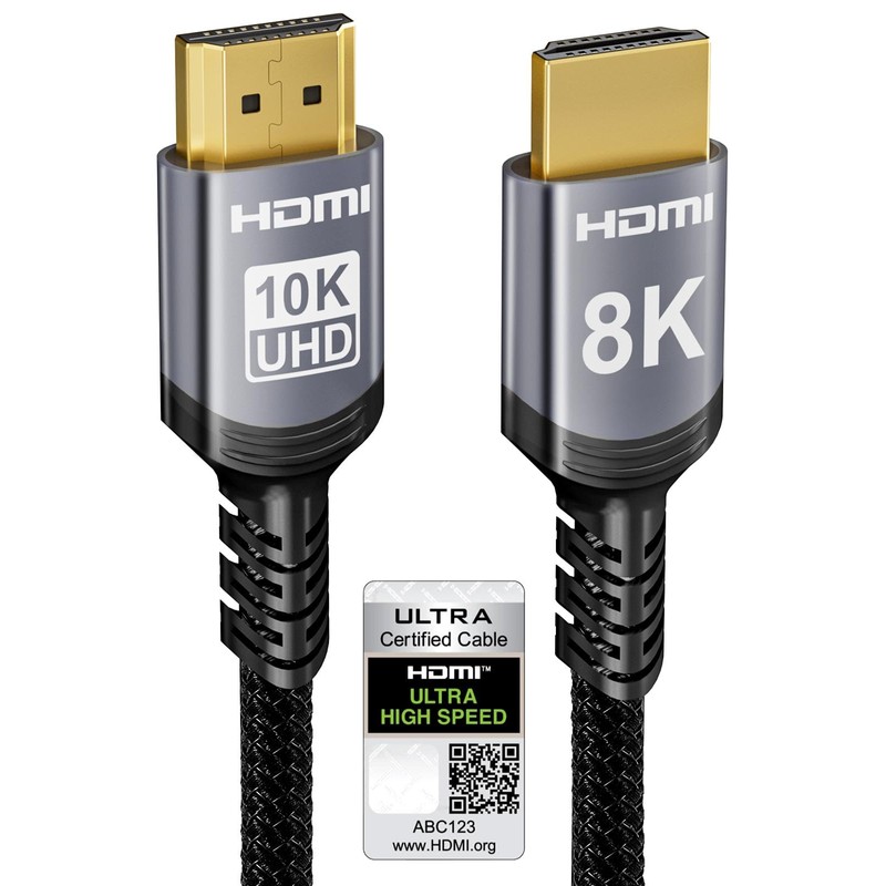 Sniokco 10K 8K 4K Cable HDMI 2.1 48Gbps 3 Metros