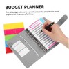 VILLFUL Budget Planner Binder Faux Money Saving Binder for Personal