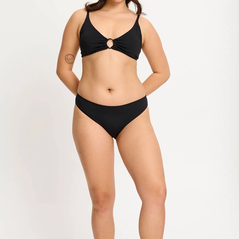 Modibodi Swimwear Cheeky Bottom - Light, Black / 08/XS