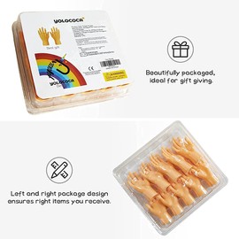 Yolococa Yolococa Tiny Hands Finger Little Finger Puppets Mini Finger Hands Miniature Small Hands Tiktok 10 Pieces