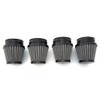 Black Motorcycle Performance Air Filter Pods 54mm 4 Pack Compatible