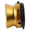 1 Pair NAB Hub Adapters Professional Polished Aluminum Alloy 10