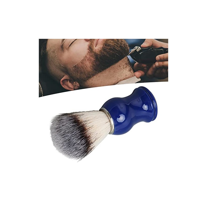 Brocha de Afeitar para Hombre, Brocha de Afeitar con Azul