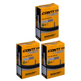 3 x Continental Tour 28 x 1.5-1.75" Schrader Valve Inner Tube
