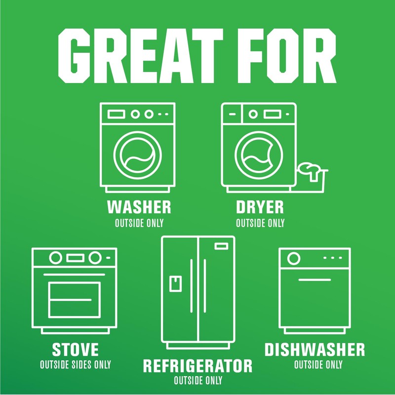 Rust-Oleum 241168 Specialty Appliance Epoxy Paint, Quart, Gloss White, 2