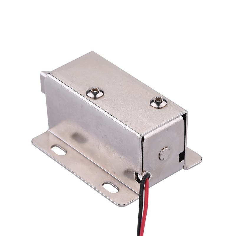 Solenoid Electromagnetic Electric Lock Access Control for Door Cabinet Drawer