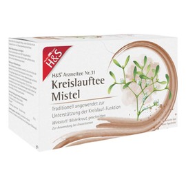 H&S Circulating Tea Mistletoe Filter Bag 20 x 2.0 g