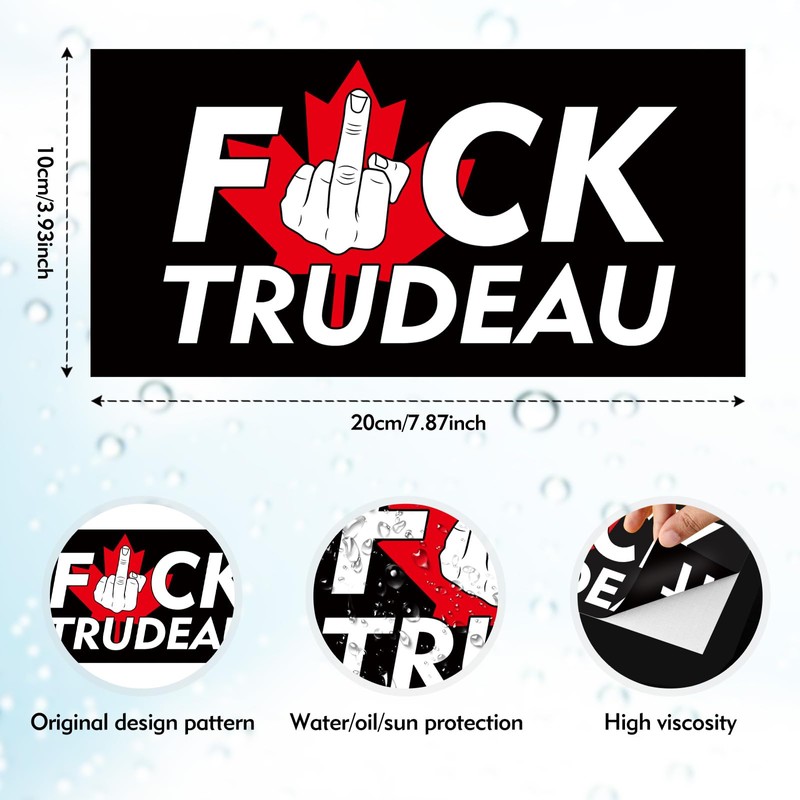 FT10Pcs FTStickers Decal Waterproof Sticker Decal Car Window Bumper Wall