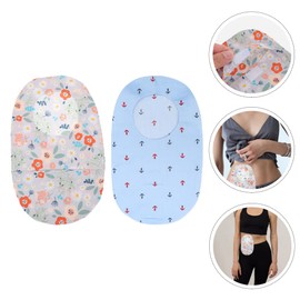 Healeved 2pcs Portable Ostomy Bag Covers Colostomy Bag Sleeves Colostomy Bag Cover Ostomy Pouch Covers Reusable Support for Ileostomy Ostomy Medical Supplies Assorted Color