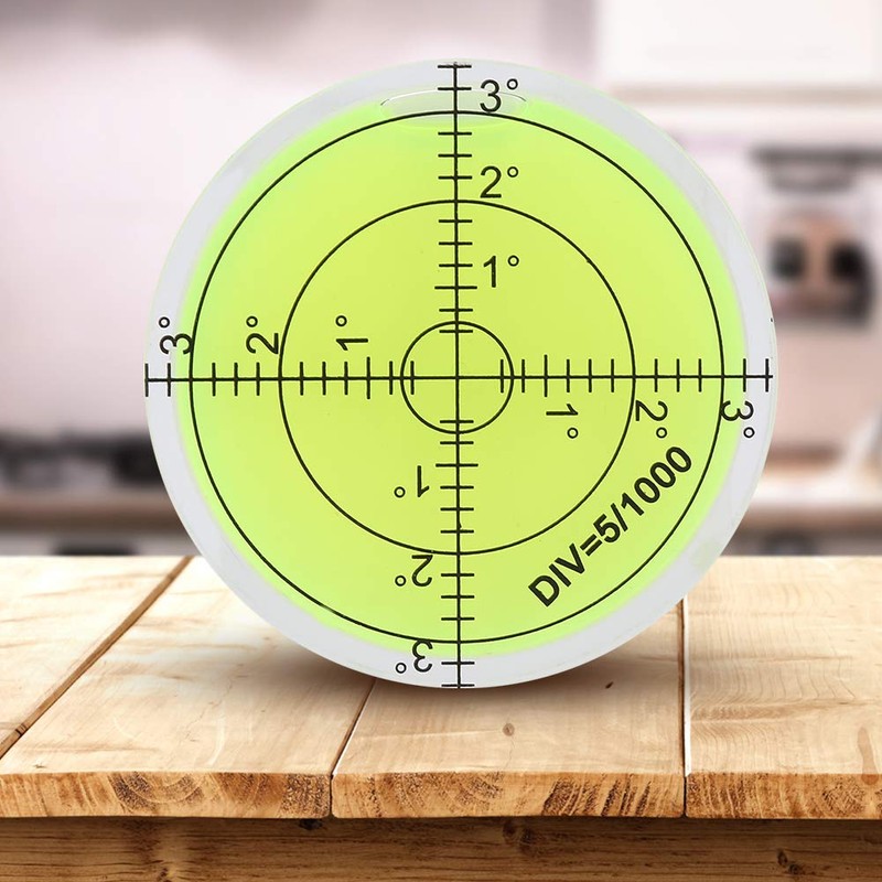 Fdit Nivel de burbuja Bullseye de 60 mm de alto,