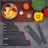 Hollory Kitchen Knife Guards Set, Universal Blade Covers, Abs Plastic