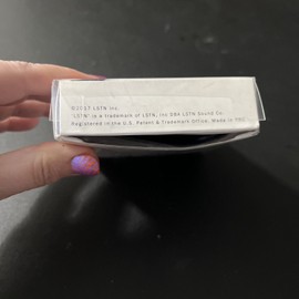 LSTN Sound Co. Crescent Premium Wireless Earbuds BLACK NIB