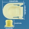 Shifter Bushing Transmission Shifter Cable Bushing with Cap Compatible with