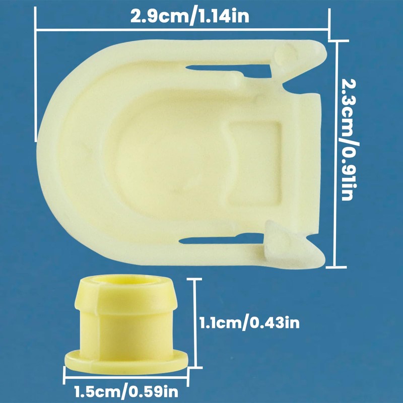 Shifter Bushing Transmission Shifter Cable Bushing with Cap Compatible with