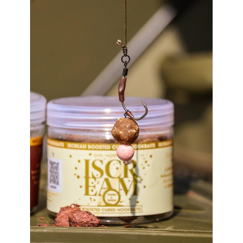 One More Cast iScream Boosted Cured Hookbaits – 15mm &