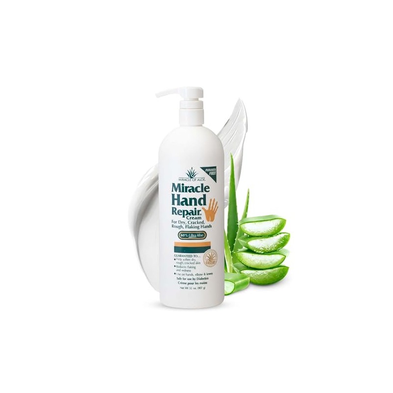 Miracle Crema de reparación de manos con 60% UltraAloe (32