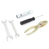 Motor Repair Screwdriver, Metal Motorcycle Repair Tool Kit Wrench +