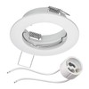ledscom.de FERE Ceiling Mounting Frame Matt White (LED/Halogen/GU10/MR16/PAR16/50 mm) with